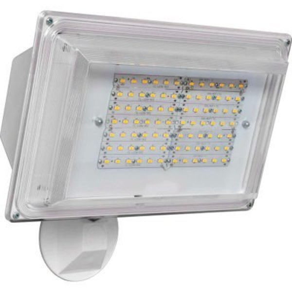Amax Lighting Amax Lighting LED-SL42WH LED Security Light Wall Pack, 42W, 4000 CCT, 3500 Lumens, 82 CRI, White LED-SL42WH